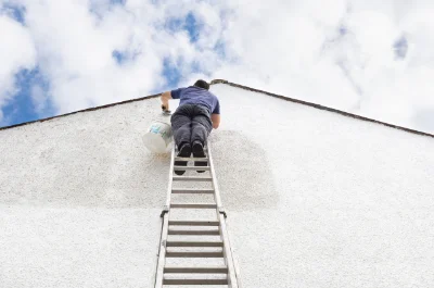 Peinture extérieure à Bertreville — façades et ravalement